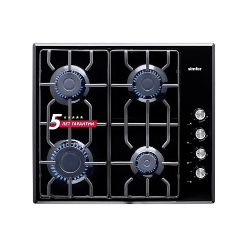 Газовая варочная панель Simfer H60Q40B511