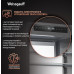 Встраиваемый холодильник с инвертором Weissgauff WRKI 1970 Total NoFrost Inverter Premium Ecofresh Inox