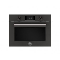 Встраиваемый комбинированный духовой шкаф с СВЧ Bertazzoni Professional F457PROMWTN черный