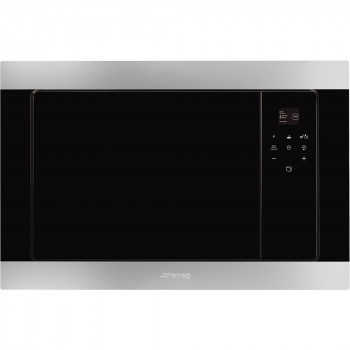 Встраиваемая микроволновая печь Smeg FMI320X2 серебристый