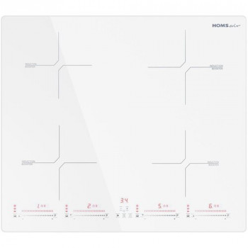 Индукционная варочная панель HOMSair HIC64SWH, белый