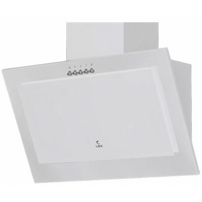 Каминная вытяжка Lex Mio 500 White