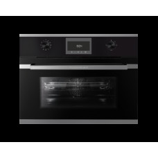 Компактный духовой шкаф с микроволнами Kuppersbusch CBM 6330.0 S3 Silver Chrome