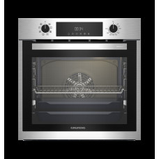 Встраиваемый электрический духовой шкаф Grundig GEBM11300XC серебристый