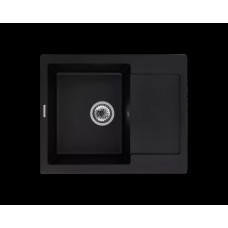 Кухонная мойка Kuppersberg MILA 1B1D BLACK METALLIC