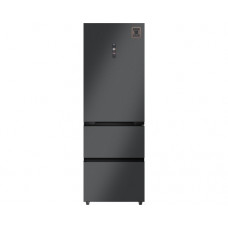 Отдельностоящий холодильник Weissgauff WFD 450 Total NoFrost Inverter Dark Grey Built-in