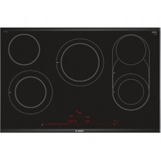 Электрическая варочная панель Bosch PKM875DP1D на 5 конфорки, шириной 81.6 см, черный