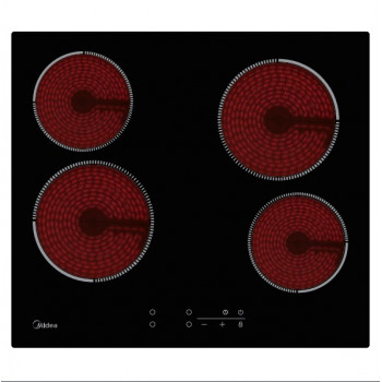 Встраиваемая варочная панель электрическая Midea MCH64140 черный
