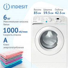 Стиральная машина Indesit BWSD 61051 WWV RU
