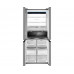 Отдельностоящий холодильник с инвертором Weissgauff WCD 450 WgNF Built-in