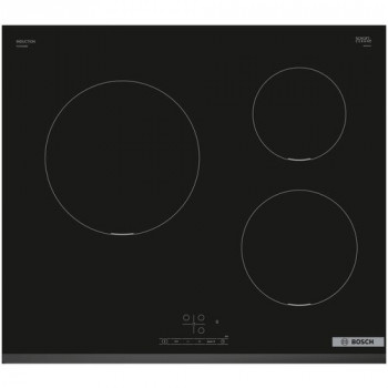 Индукционная варочная панель BOSCH PUC631BB5E, цвет панели черный, цвет рамки черный