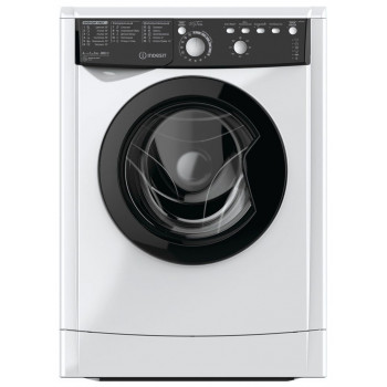 Стиральная машина Indesit EWSB 5085 BK CIS белый, Черный