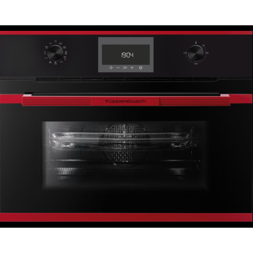 Компактный духовой шкаф с микроволнами Kuppersbusch CBM 6330.0 S8 Hot Chili