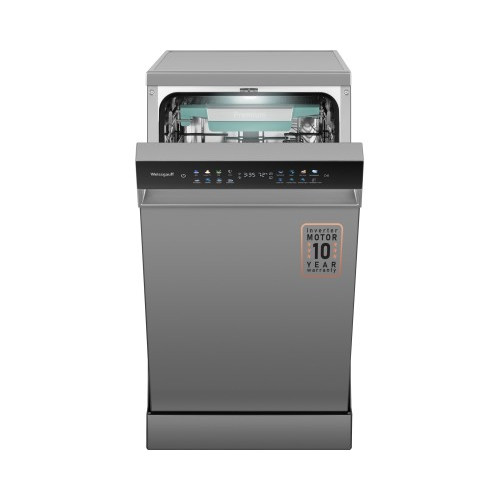 Посудомоечная машина c авто-открыванием и инвертором Weissgauff DW 4539 Inverter Touch AutoOpen Inox