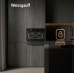 Встраиваемый компактный духовой шкаф с СВЧ Weissgauff OE 4551 DB Black Edition