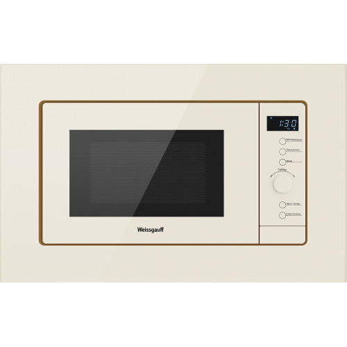 Встраиваемая микроволновая печь Weissgauff HMT-320 BeG Grill