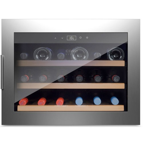 Встраиваемый винный холодильник Caso WineSafe 18 EB Inox