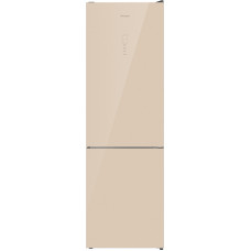 Отдельностоящий холодильник Weissgauff WRK 195 D Full NoFrost Beige Glass