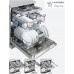 Посудомоечная машина Vestfrost WVDWF432V01W
