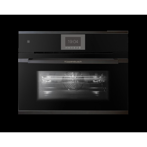 Компактный духовой шкаф с микроволнами Kuppersbusch CBM 6550.0 S2 Black Chrome