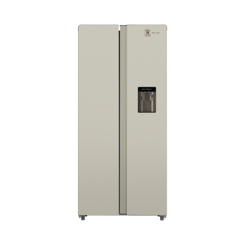 Отдельностоящий холодильник с инвертором и подачей воды Weissgauff WSBS 600 Be NoFrost Inverter Water Dispenser