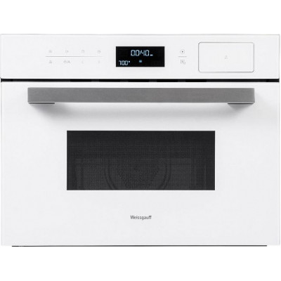Духовой шкаф компактный с СВЧ и паром WEISSGAUFF OEMS 459 PDW