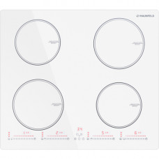 Индукционная варочная панель MAUNFELD CVI594SWH, цвет панели белый, цвет рамки черный