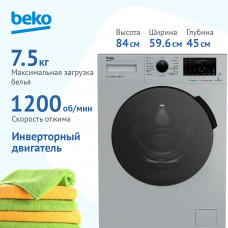 Стиральная машина Beko WSPE7H616S