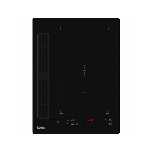 Индукционная варочная панель Korting с интегрированной вытяжкой HIBH 40980 NB