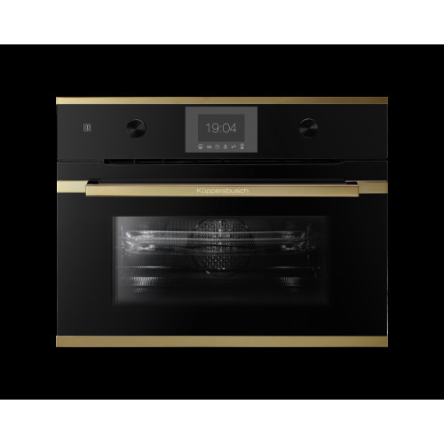 Компактный духовой шкаф с микроволнами Kuppersbusch CBM 6350.0 S4 Gold
