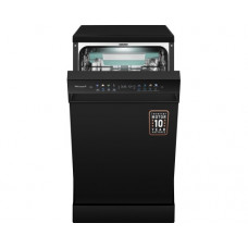Посудомоечная машина c авто-открыванием и инвертором Weissgauff DW 4539 Inverter Touch AutoOpen Black