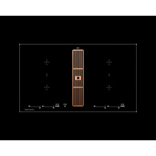 Индукционная варочная панель с вытяжкой Kuppersbusch KMI 9800.0 SR