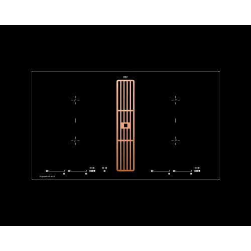 Индукционная варочная панель с вытяжкой Kuppersbusch KMI 9800.0 SR