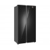 Отдельностоящий холодильник с инвертором Weissgauff WSBS 550 BG Inverter NoFrost