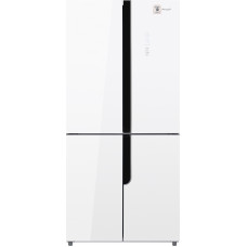 Отдельностоящий холодильник с инвертором Weissgauff WCD 470 WG NoFrost Inverter
