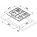 Варочная панель Franke FHSM 604 3G DC XS C