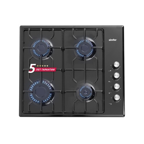 Газовая варочная панель Simfer H60Q40B471