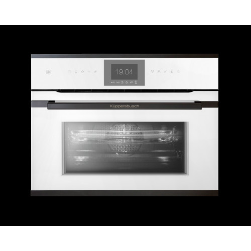 Компактный духовой шкаф с микроволнами Kuppersbusch CBM 6550.0 W2 Black Chrome