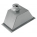 Вытяжка Falmec Design GRUPPO INCASSO MURANO 50 inox vetro bianco (800)