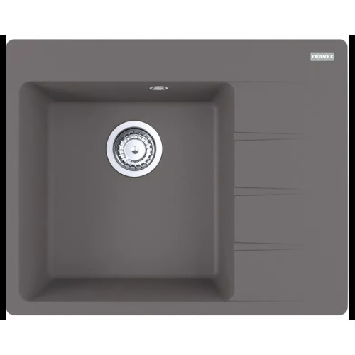 Мойка Centro CNG 611/211-62 TL Fragranite с крылом, цвет Серый, чаша слева