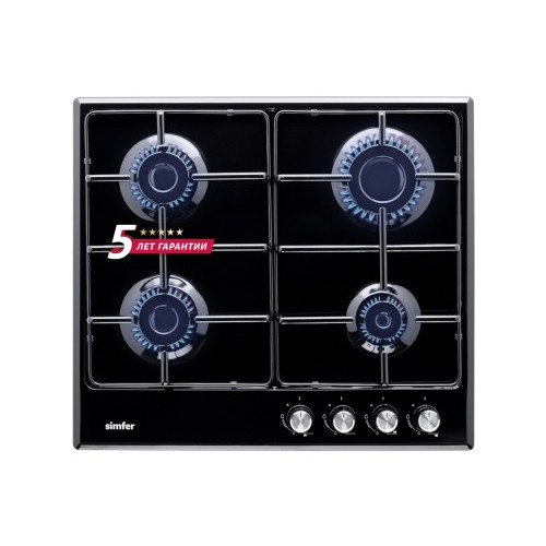 Газовая варочная поверхность Simfer H60V40B416