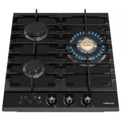 Встраиваемая газовая варочная панель Hiberg VM 4535 B