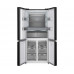 Отдельностоящий холодильник с инвертором Weissgauff WCD 590 Nofrost Inverter Premium Ecofresh Dark Inox