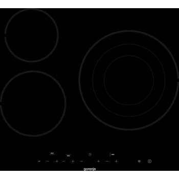 Встраиваемая варочная панель электрическая Gorenje ECT63ASC черный