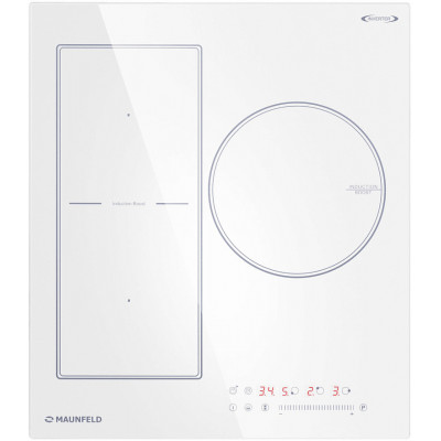 Встраиваемая индукционная варочная панель Maunfeld CVI453SBWH Inverter