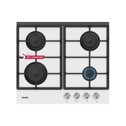 Газовая варочная панель Simfer H60H40W516