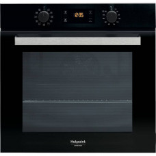 Духовой шкаф Hotpoint FA3 841 H BL HA: черный цвет, самоочистка