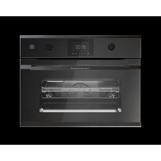 Компактный духовой шкаф с микроволнами Kuppersbusch CBM 6350.0 GPH 2 Black Chrome